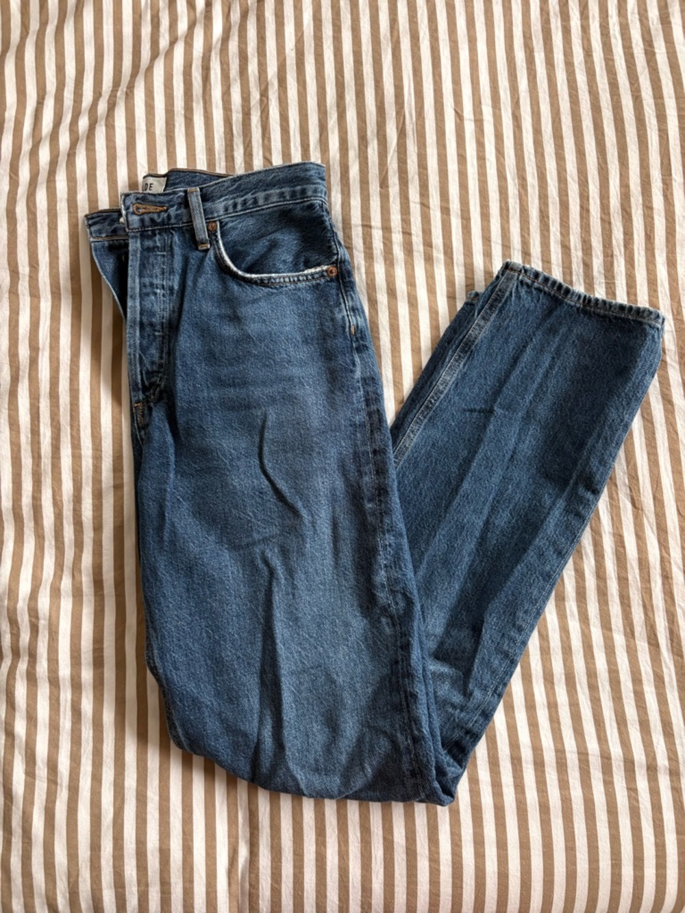 Agolde 90s Pinch Waist Long Jean